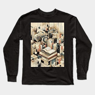 Abstract books Long Sleeve T-Shirt